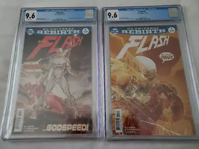 Buy Flash #6 And #7 1st Full Godspeed 2016 Both Cgc 9.6 White Pages • 125.71£