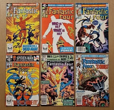 Buy Fantastic Four #233-240 Range Lot Of 6 Marvel 1981 VF- Avg • 18.26£