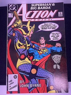 Buy Action Comics #592 DC Comics 1987 First Appearance And Origin Of Sleez Rare • 15.99£