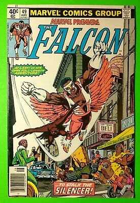 Buy Marvel Premiere #49 Key Book 1st Solo Falcon Newsstand Miller Cover 1979 MCU • 9.09£