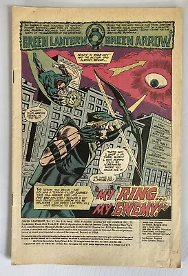 Buy DC Comics Green Lantern Green Arrow 1st Guy Gardner As Lantern #116 No Cover • 11.89£