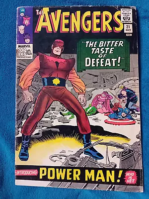 Buy The Avengers #21 1st Appearance Of Power Man • 17.99£