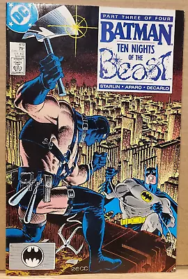 Buy Batman 419 Ten Nights Of The Beast Part 3 Mike Zeck Jim Starlin 1988 DC Comics • 3.55£