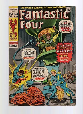 Buy Fantastic Four #108 - Nega-Man Appearance - Mid Grade Plus • 15.80£