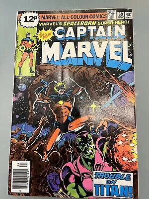 Buy Captain Marvel Vol 1 No 59 Nov 1978 (VFN/NM) (9.0) Bronze Age • 10£