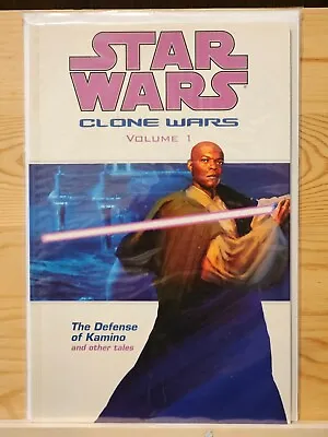 Buy Star Wars: Clone Wars Volume #1 TPB Reprints Republic #49-50 Jedi: Mace Windu #1 • 6.31£