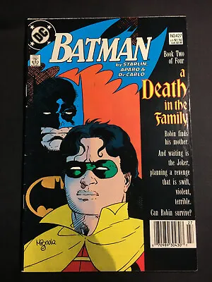 Buy Batman 427 Rare Newstand Key Issue Variant Death In Family  2 Joker Robin Vol 1 • 12.65£