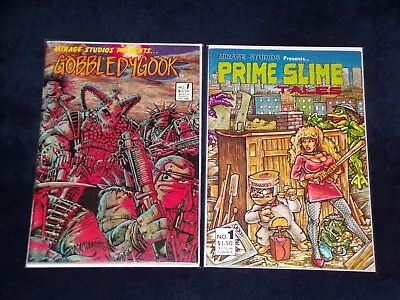 Buy Gobbledygook 1 & Prime Slime Tales 1 (VF) Mirage Studios 1986 Early TMNT • 31.53£