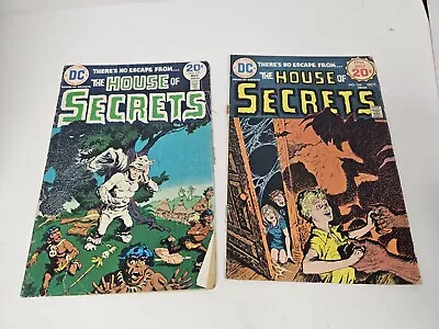 Buy Dc Detective Comics The House Of Secrets #119 #124 2 Comic Book Lot  Suspense • 11.06£