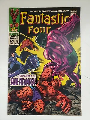 Buy Fantastic Four #76 - Silver Age - Second Appearance Of Psycho-Man • 29.62£
