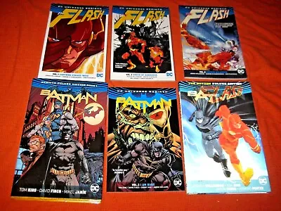 Buy Batman 1-24 21 22 Deluxe Vol 1 2 3 Flash Button Volume 3d Hb Tpb Graphic Novel • 150£