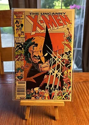 Buy Uncanny X-Men #211 Newsstand : Wolverine : Marvel Comics 1986 • 11.85£