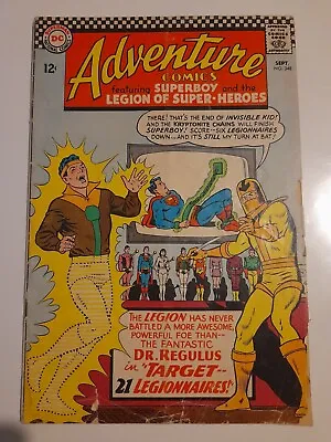 Buy Adventure Comics #348 Sept 1966 Good- 1.8 1st Appearance Of Dr. Regulus • 4.99£
