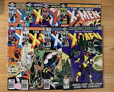 Buy Lot Of 8 Uncanny X-Men Comics: # 143 - 150 (1981) • 55.19£