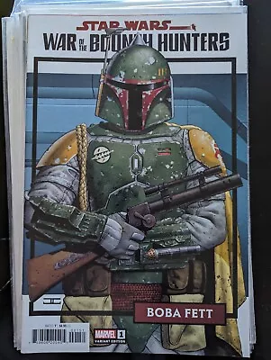 Buy Star Wars War Of The Bounty Hunters #1 Trading Card Variant Boba Fett 1:25 Ratio • 9.99£