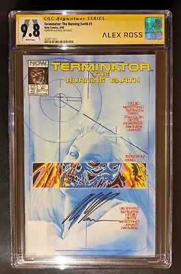 Buy Terminator: The Burning Earth #1 CGC 9.8 SS Alex Ross Signature Custom Label • 275.95£