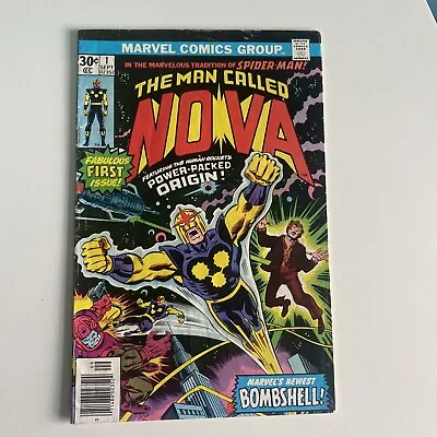 Buy Vintage Nova #1 Marvel - 1976 - Origin & 1st Of Nova (Richard Rider) Comic Book • 34.99£