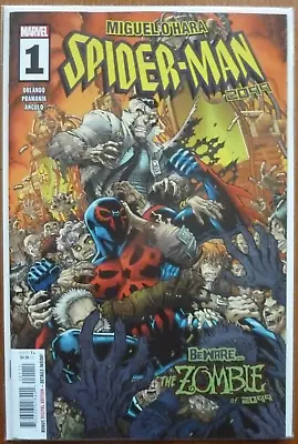 Buy Miguel O'hara Spider-man 2099 #1..orlando/pramanik..marvel 2024 1st Print..nm • 4.99£