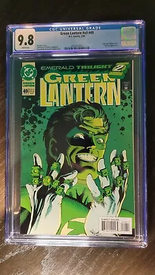 Buy DC Comics Green Lantern #49 (1994) CGC 9.8 • 100.27£