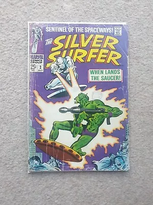 Buy Silver Surfer Issue 2 Marvel Comics Silver Age Key Book Lower Grade 1st Badoon • 30£