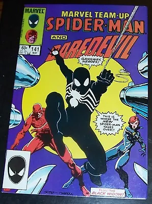 Buy 9.0 VFNM Marvel Team Up 141 VENOM Black Costume SYMBIOTE Black Widow SPIDER-MAN  • 125.15£