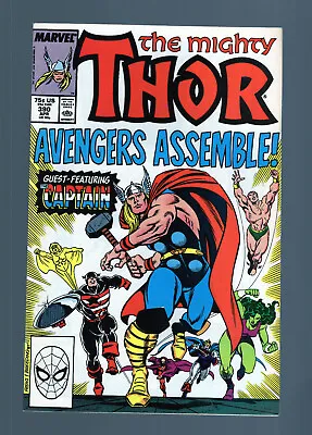 Buy Thor #390 - 1st. Time Captain America Wields Mijonir. (8.5/9.0) 1988 • 7.71£
