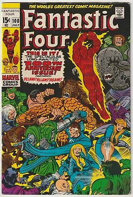 Buy Fantastic Four #100  (Marvel 1970) VFN • 49.95£