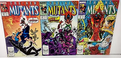 Buy The New Mutants Volume 1 Issues 83 84 85 Marvel Comics 1989-1990 Lot Of 3 • 8.26£