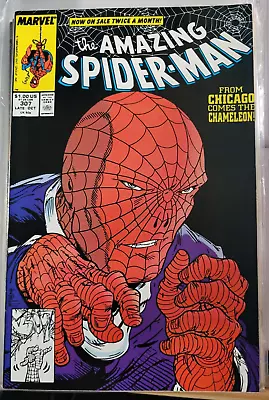 Buy Amazing Spiderman #307 Marvel Comic Original From 1988 • 6£