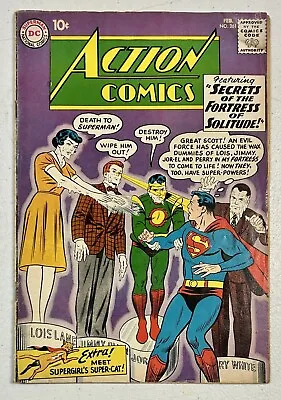Buy DC Action Comics #261 1960 1st Streaky Low-to-Mid-Grade Superman Supergirl • 48.20£