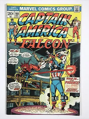 Buy Captain America- #168 (1973 Marvel Comics) 1st Baron Helmut Zemo • 18.94£