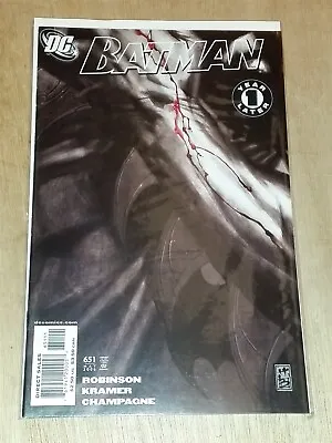Buy Batman #651 Nm+ (9.6 Or Better) May 2006 Dc Comics • 6.99£
