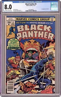 Buy Black Panther #6 CGC 8.0 1977 4333509004 • 37.46£