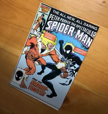 Buy Peter Parker The Spectacular Spider-Man #116 Marvel 1986 (1st App Foreigner) NM • 71.49£