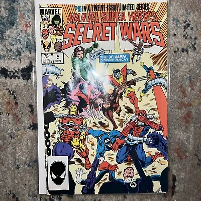 Buy Marvel Super-Heroes Secret Wars #5 NM Variant X-Men!  Spider-Man! • 7.92£