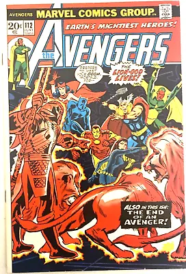 Buy Avengers. # 112. 1st Series. Key 1st App Matis.  June 1973. Don Heck-cover.  Vfn • 62.99£