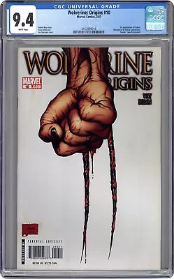 Buy Wolverine Origins #10A Quesada CGC 9.4 2007 4152889016 1st App. Daken • 83.95£