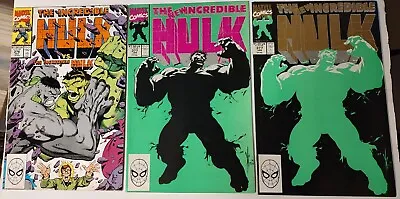 Buy 3 Marvel Incredible Hulk (Keown) 376, 377 (1st+2nd Prints) ,VF+/NM- To NM- • 26.53£