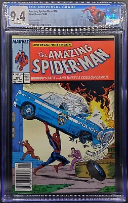 Buy Amazing SpiderMan 306 CGC 9.4 Newsstand McFarlane Cover, Action Comics #1 Homage • 97.27£