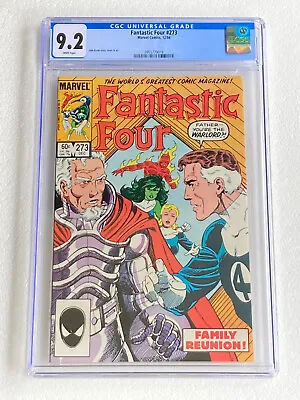 Buy FANTASTIC FOUR #273 Kang Nathaniel Richards CGC 9.2 NM- 12/84 1984 Marvel Comics • 31.62£
