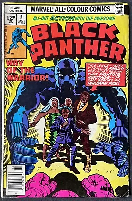 Buy Black Panther #8 Kirby Khanata FN- Condition 1978 • 11.95£