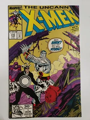 Buy Uncanny X-Men #248 Marvel Comics 2nd Print  • 4£