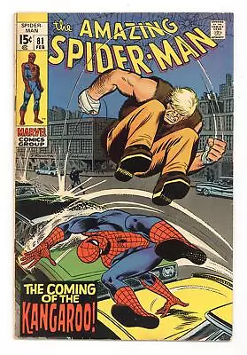 Buy Amazing Spider-Man #81 VG+ 4.5 1970 • 34£