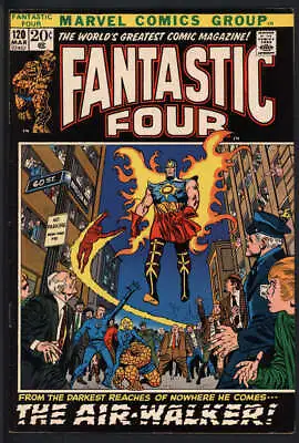 Buy Fantastic Four #120 7.0 // 1st Appearance Air-walker 1972 • 61.76£