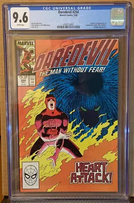 Buy Daredevil #254 1st Appearance And Origin Of Typhoid Mary Cgc 9.6 White Pages • 102.49£