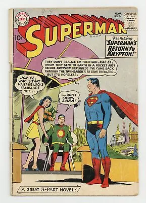 Buy Superman #141 GD+ 2.5 1960 • 24.63£