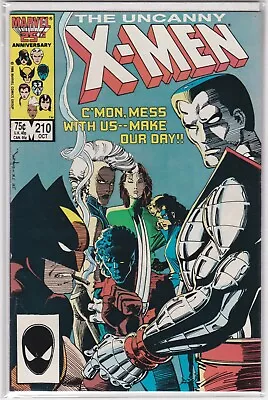 Buy Uncanny X-Men #210 1st Appearance Of The Marauders (Cameo) MARVEL 1986 VF/NM WOW • 7.92£