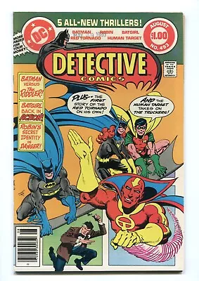 Buy Detective Comics #493 - Riddler - 1st App Swashbuckler - Very High Grade - 1980 • 23.72£