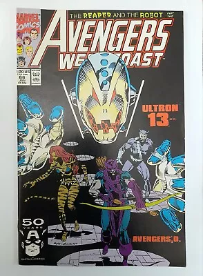 Buy 1991 Avengers West Coast 66 VF/NM.First Printing.Marvel Comics • 8.52£