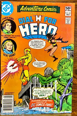 Buy Adventure Comics Special Fan Issue DIAL  H  FOR HERO V47 #481 May 1981 DC Fine • 11.85£